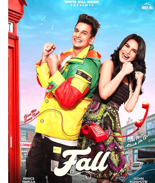 Jashn Agnihotri with Prince Narula in the music video 'Fall'