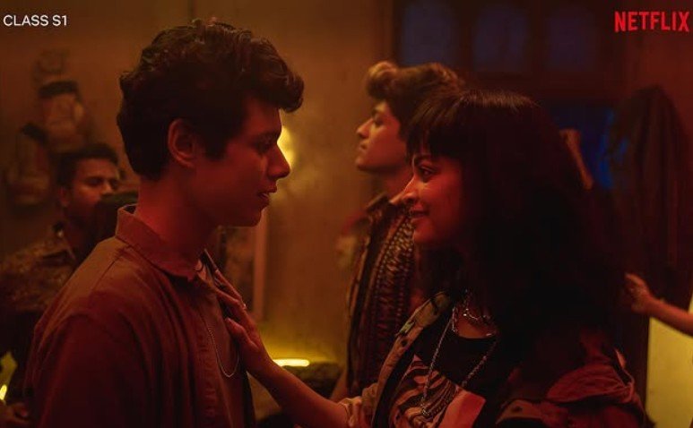 Piyush Khati in a scene of the web series 'Class'