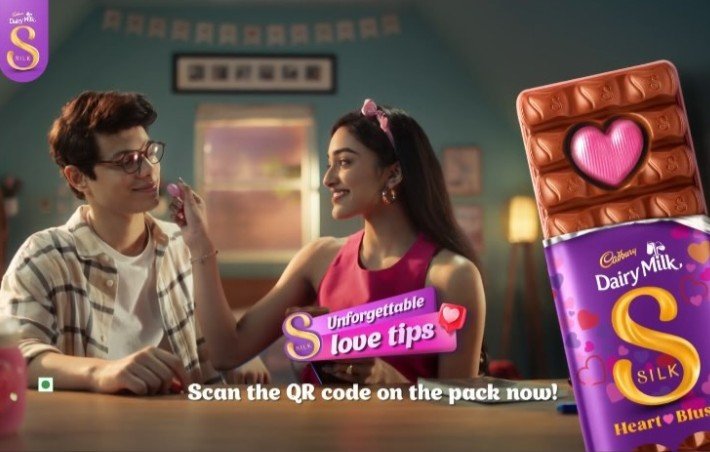 Piyush Khati in the Dairy Milk Silk Advertisement