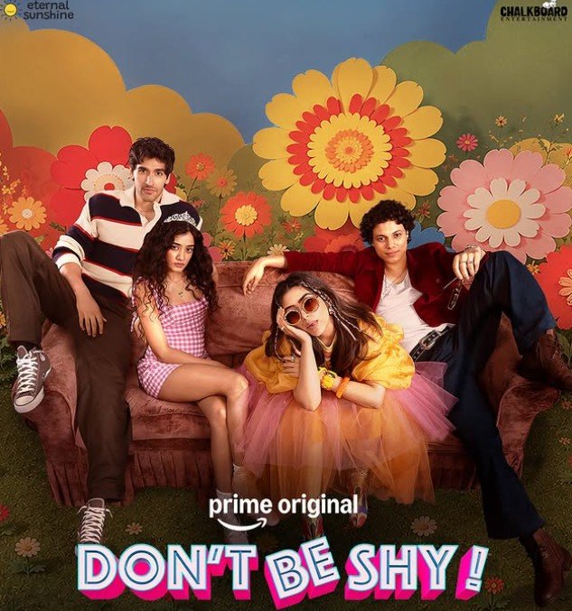 Piyush Khati on the poster of the Film 'Don't Be Shy'