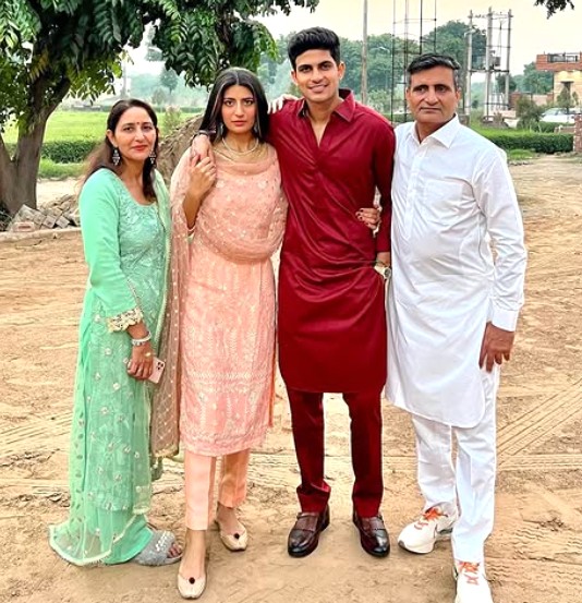 Shahneel Gill with her Family