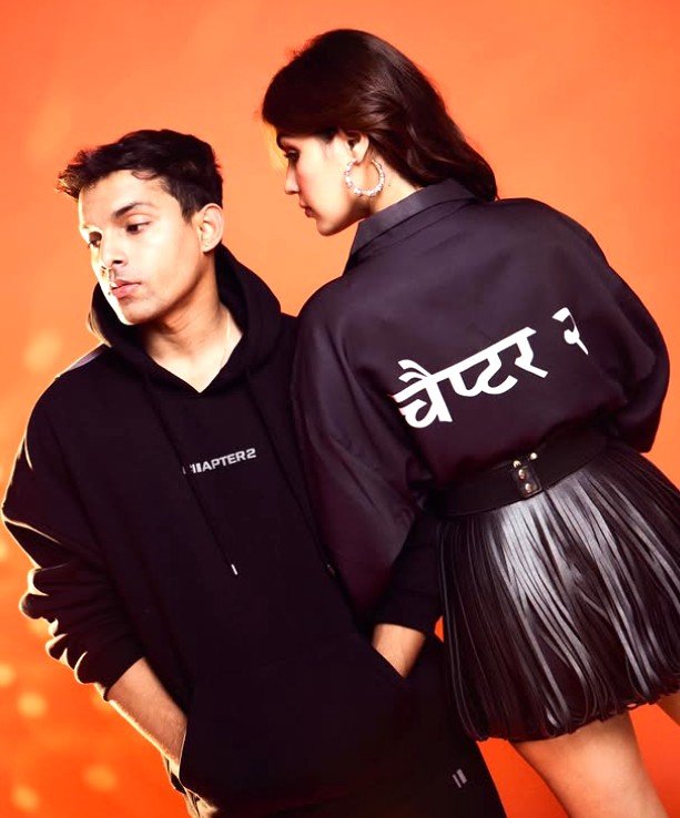 Showik Chakraborty and his sister Rhea Chakraborty promoted their clothing brand, 'Chapter 2'