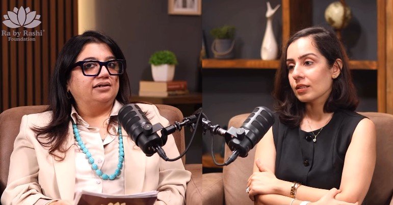 Tanya Puri on the 'Ra by Rasha' podcast