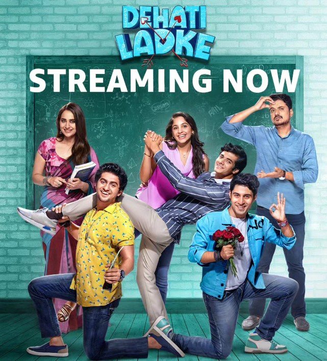 Aasif Khan on the poster of the web series 'Dehati Ladke'