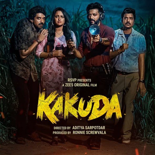 Aasif Khan on the poster of the film 'Kakadu'