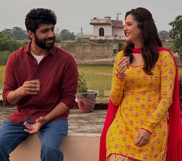 Isha Rikhi in a scene of the punjabi film 'Soch Toh Parey'