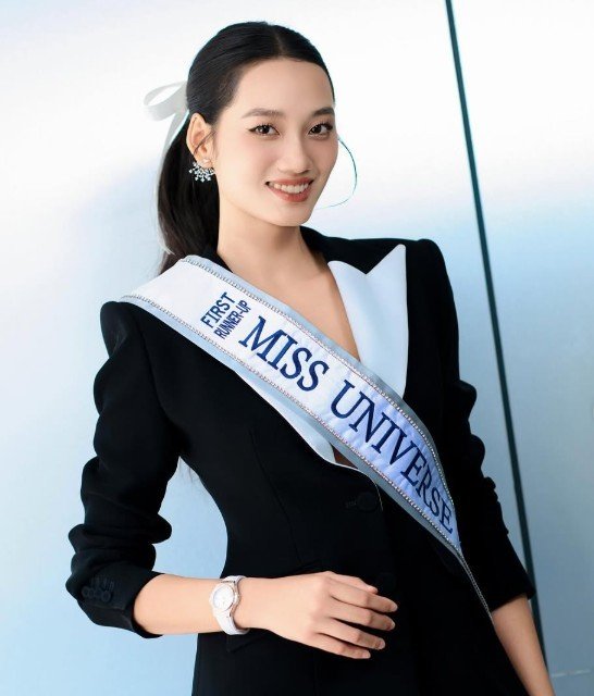 Nguyen Quynh Anh as Miss Universe Vietnam 2024 First Runner-up