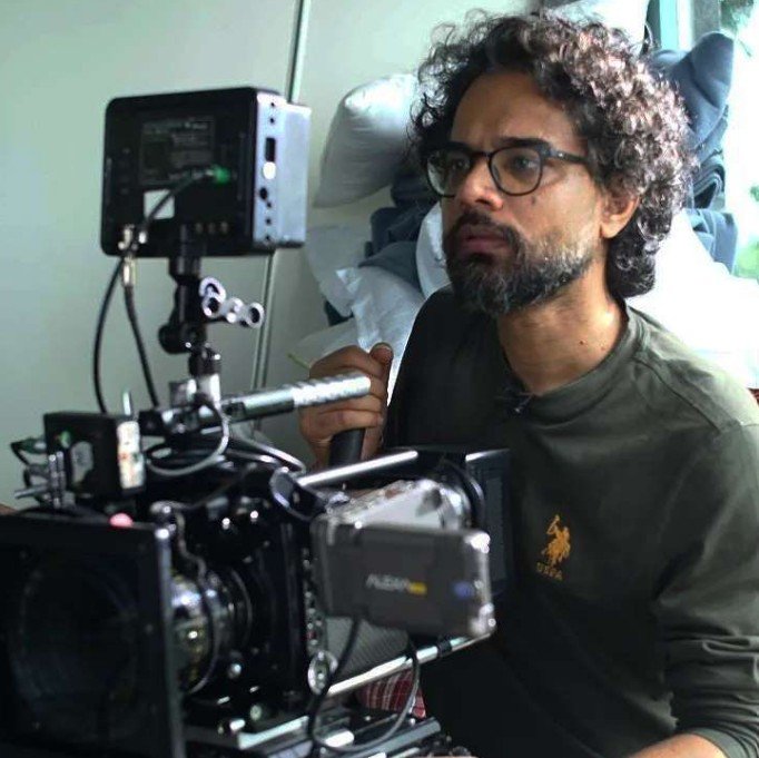 Vishal Chaturvedi during Filmmaking